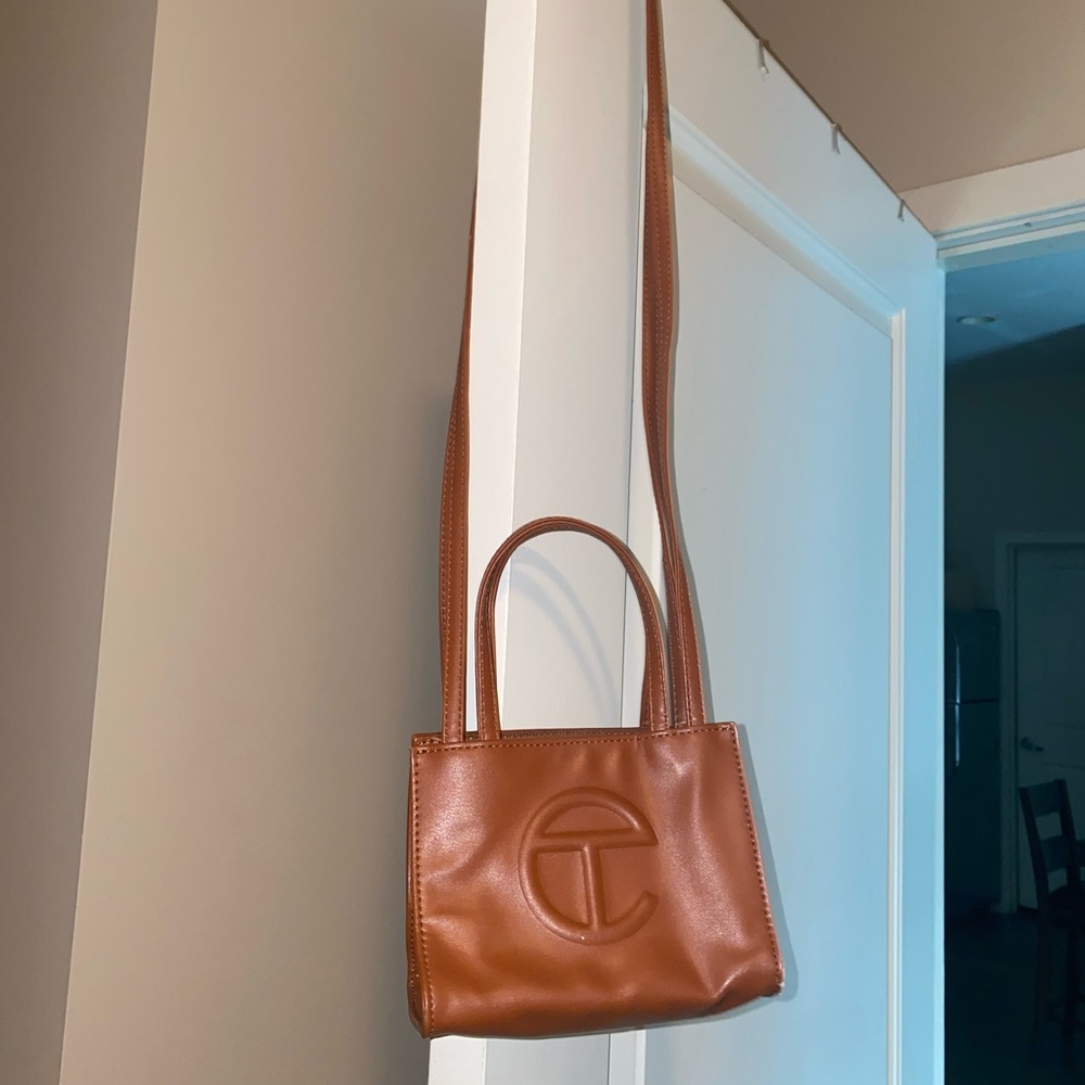 Small Telfar Tan/Brown